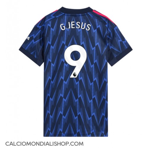Maglie da calcio Arsenal Gabriel Jesus #9 Seconda Maglia Femminile 2025-26 Manica Corta